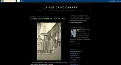 Desktop Screenshot of lamusicadecamara.blogspot.com