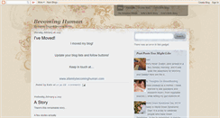 Desktop Screenshot of afamilybecominghuman.blogspot.com