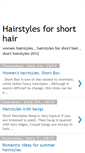 Mobile Screenshot of hairstylesforshort-hair.blogspot.com