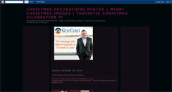Desktop Screenshot of christmascelebrationpics.blogspot.com