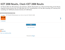 Tablet Screenshot of icet2008results.blogspot.com