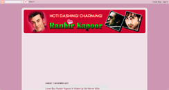 Desktop Screenshot of hotranbirkapoor.blogspot.com