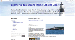 Desktop Screenshot of mainelobsterdirect.blogspot.com