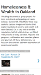 Mobile Screenshot of homelessoakland.blogspot.com