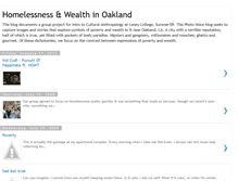 Tablet Screenshot of homelessoakland.blogspot.com