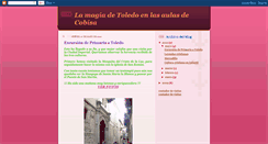 Desktop Screenshot of lamagiadetoledoenlasaulasdecobisa.blogspot.com