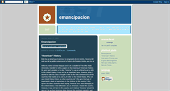 Desktop Screenshot of emancipacion.blogspot.com