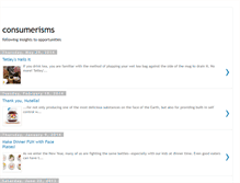 Tablet Screenshot of consumerisms.blogspot.com