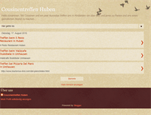 Tablet Screenshot of cousinentreffen-huben.blogspot.com