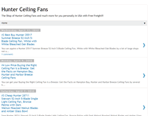 Tablet Screenshot of hunterceilingfanslowprice.blogspot.com