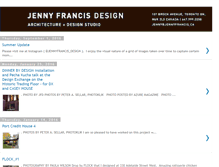 Tablet Screenshot of jennyfrancisdesign.blogspot.com