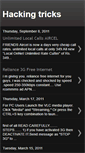 Mobile Screenshot of hackingworld-hacker.blogspot.com