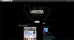 Desktop Screenshot of laazotearecords.blogspot.com