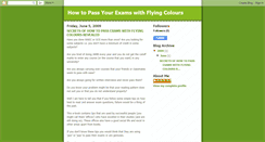Desktop Screenshot of passyourexamswithease.blogspot.com