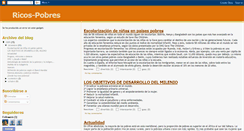 Desktop Screenshot of diferenciaricospobres.blogspot.com