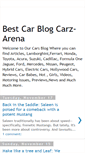 Mobile Screenshot of carz-arena.blogspot.com