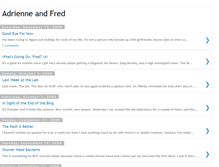 Tablet Screenshot of adrienneandfred.blogspot.com