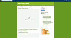 Desktop Screenshot of enfermerasnew.blogspot.com