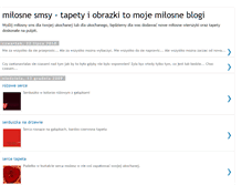Tablet Screenshot of milosne-smsy.blogspot.com