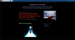 Desktop Screenshot of literaturacienciaficcion.blogspot.com