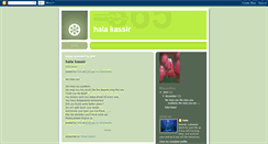 Desktop Screenshot of halakassir.blogspot.com