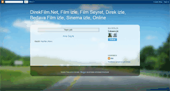 Desktop Screenshot of gunlukfilmizle.blogspot.com