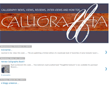 Tablet Screenshot of calligraffia.blogspot.com