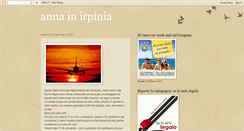 Desktop Screenshot of annainirpinia.blogspot.com