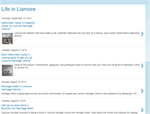 Tablet Screenshot of lismoreheritagecentre.blogspot.com