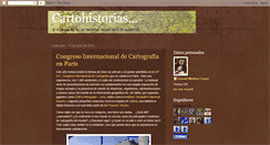 Desktop Screenshot of cartohistorias.blogspot.com
