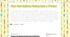 Desktop Screenshot of hudsonvalleyeatsandtreats.blogspot.com