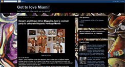 Desktop Screenshot of gottolovemiami.blogspot.com