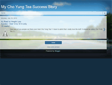 Tablet Screenshot of choyungtea-success.blogspot.com