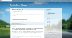 Desktop Screenshot of prairiebeerblogger.blogspot.com