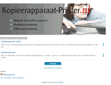 Tablet Screenshot of kopieerapparaat.blogspot.com