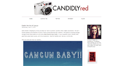 Desktop Screenshot of candidlyred.blogspot.com