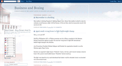 Desktop Screenshot of businessandboxing.blogspot.com