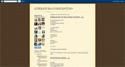 Desktop Screenshot of literaturaconstantino.blogspot.com