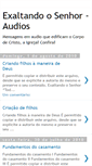 Mobile Screenshot of exaltandoosenhor-audio.blogspot.com