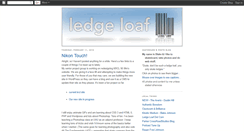 Desktop Screenshot of ledgeloaf.blogspot.com