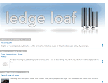 Tablet Screenshot of ledgeloaf.blogspot.com