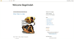 Desktop Screenshot of bogelindah.blogspot.com