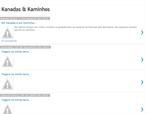 Tablet Screenshot of kanadasekaminhos.blogspot.com