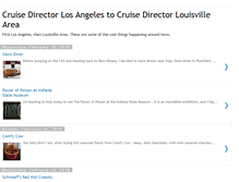 Tablet Screenshot of cruisedirectorla.blogspot.com