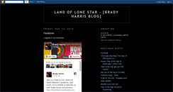 Desktop Screenshot of bradyharris.blogspot.com