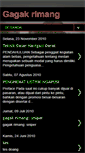 Mobile Screenshot of gagakrimangpemburu.blogspot.com
