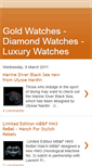 Mobile Screenshot of goldiamondwatches.blogspot.com