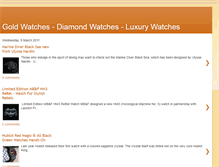 Tablet Screenshot of goldiamondwatches.blogspot.com