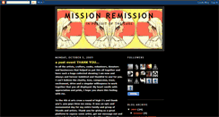 Desktop Screenshot of mission-remission.blogspot.com