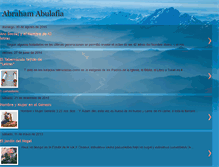 Tablet Screenshot of abrahamabulafia.blogspot.com